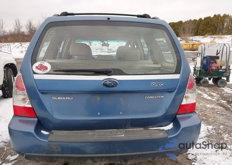 2007 Subaru Forester 2.5X from USA, damaged, VIN JF1SG63647H723634